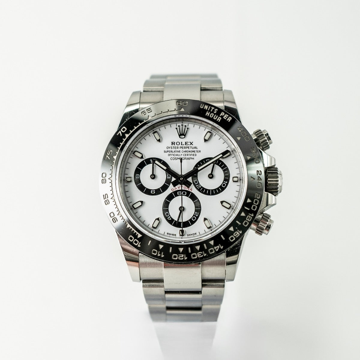 Rolex Daytona 126500LN White Dial Ceramic Bezel 2024